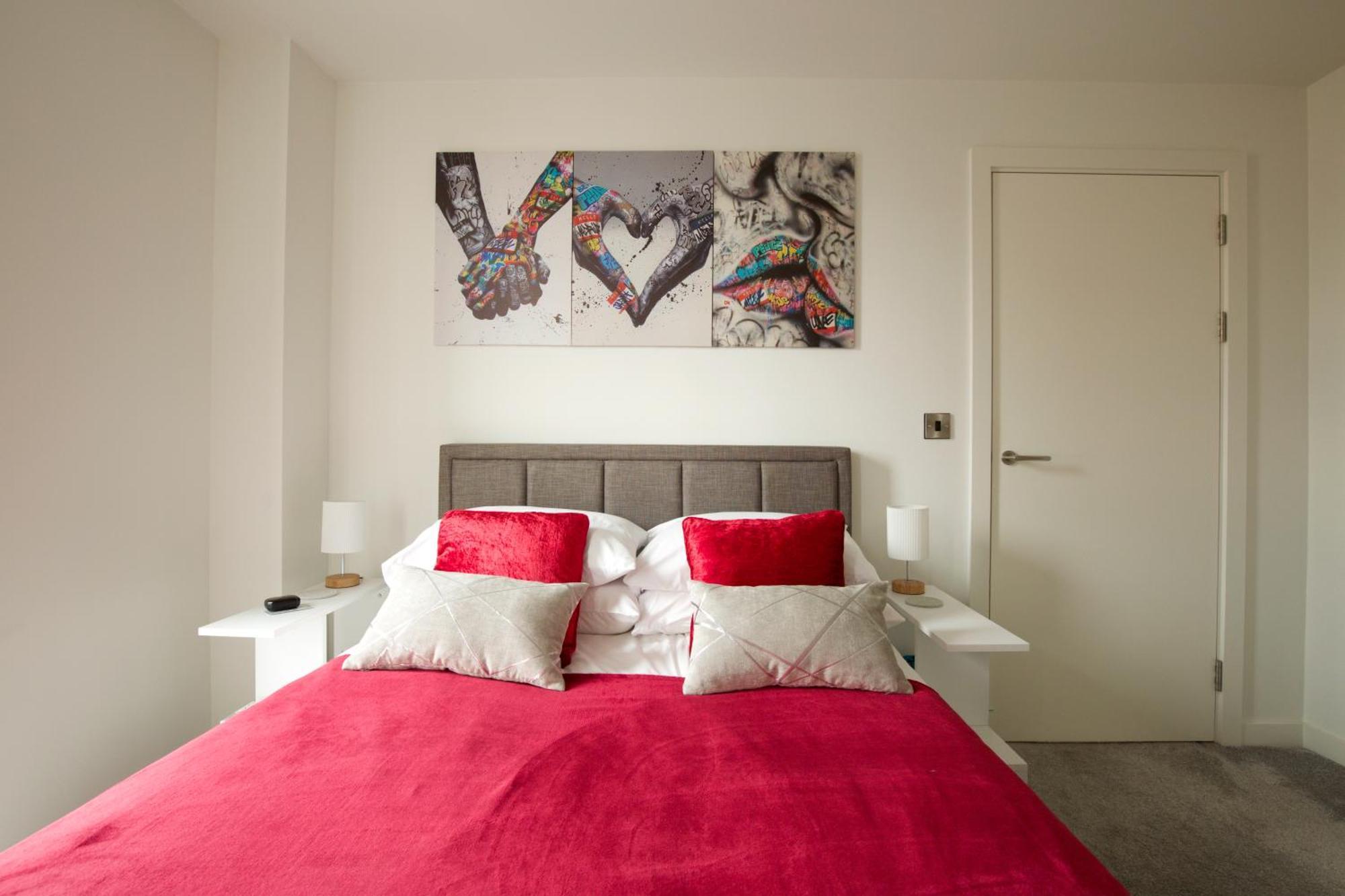 Modern City Flat With Gym & Spa Apartment Manchester Bagian luar foto