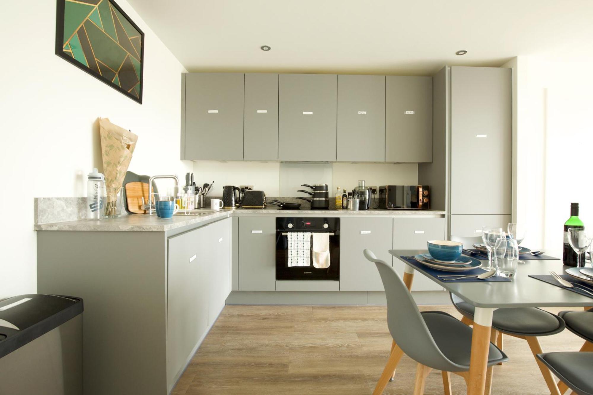 Modern City Flat With Gym & Spa Apartment Manchester Bagian luar foto